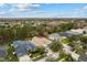 Aerial view of houses and neighborhood at 4337 Waterford Landing Dr, Lutz, FL 33558