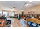 Under renovation living room with exposed walls and flooring at 809 Mandalay Ave, Clearwater Beach, FL 33767