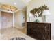 Bright and spacious entryway with decorative console table at 1200 Gulf Blvd # 102, Clearwater Beach, FL 33767