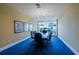 Well-appointed meeting room with a large table and chairs at 130 Riviera Dunes Way # 605, Palmetto, FL 34221