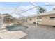 Relaxing screened pool and patio area at 13561 105Th Ave, Largo, FL 33774