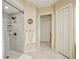 Bathroom with a walk-in shower and double vanity at 15209 Leith Walk Ln, Tampa, FL 33618