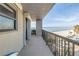 Balcony with ocean view and grill at 1660 Gulf Blvd # 304, Clearwater Beach, FL 33767