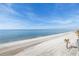 Stunning view of beach from above at 1660 Gulf Blvd # 304, Clearwater Beach, FL 33767