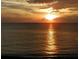 Stunning sunset view over calm ocean waters at 1660 Gulf Blvd # 304, Clearwater Beach, FL 33767