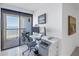 Home office with ocean view and work station at 1660 Gulf Blvd # 304, Clearwater Beach, FL 33767