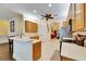 Spacious kitchen with wood cabinets,corian countertops, and stainless steel appliances at 2512 Centennial Falcon Dr, Valrico, FL 33596