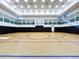 Indoor basketball court with hardwood flooring at 2670 Tarragona Way, Wesley Chapel, FL 33543