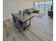 Modern dining area with ocean view at 450 S Gulfview Blvd # 408, Clearwater Beach, FL 33767