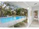 Inviting pool area with ample space for lounging at 5027 Sunrise S Dr, St Petersburg, FL 33705