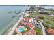 Aerial view of waterfront property and community at 6051 Sun Blvd # 504, St Petersburg, FL 33715