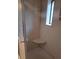 Bathroom with shower stall and corner seat at 6549 Brentwood Dr, Zephyrhills, FL 33542