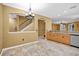 Bright dining area with tile flooring and access to kitchen at 9715 Taylor Rose Ln # 9715, Seminole, FL 33777