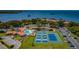 Community features tennis, pickleball, pool, and bay views at 102 Mariner Dr, Tarpon Springs, FL 34689