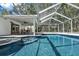 Refreshing swimming pool with a spa and spacious deck at 11624 Monette Rd, Riverview, FL 33569