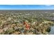 Wide aerial view showing home location at 1803 Tawnee Pl, Brandon, FL 33510