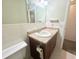 Bathroom with vanity, granite countertop and toilet at 2284 Spanish Dr # 26, Clearwater, FL 33763