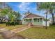 Quaint bungalow with a spacious backyard and lush landscaping at 2715 14Th N Ave, St Petersburg, FL 33713