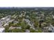 Aerial view of house and surrounding neighborhood at 4224 W Kensington Ave, Tampa, FL 33629