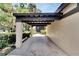 Covered carport leading to the entrance of the home at 4333 Trails Dr # 10-1, Sarasota, FL 34232