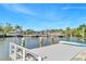 Scenic waterfront view showing the serene canal, docks and beautiful homes across the water at 4801 Venetian Ne Pl, St Petersburg, FL 33703