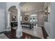 Bright dining room with a large table and hardwood floors at 5020 W Dickens Ave, Tampa, FL 33629