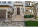 Elegant entryway with stone steps and landscaping at 5020 W Dickens Ave, Tampa, FL 33629