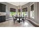 Kitchen breakfast nook with a round table and four chairs at 5020 W Dickens Ave, Tampa, FL 33629