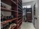 Large walk-in closet with ample shelving and hanging space at 5020 W Dickens Ave, Tampa, FL 33629