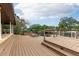 Expansive deck overlooking the canal, perfect for entertaining at 513 Suwanee Cir, Tampa, FL 33606