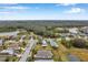 Aerial view showcasing a home's location in a quiet neighborhood at 5720 107Th E Ter, Parrish, FL 34219