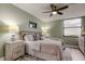 Bright bedroom with calming decor and ocean view at 6265 Sun Blvd # 906, St Petersburg, FL 33715