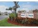 Briar Patch community entrance with landscaping at 6432 Remus Dr, New Port Richey, FL 34653