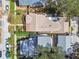 Aerial view of a house and surrounding neighborhood at 830 23Rd N Ave, St Petersburg, FL 33704