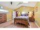 Bright bedroom with hardwood floors and wooden furniture at 830 23Rd N Ave, St Petersburg, FL 33704