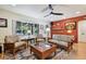 Living room features hardwood floors and Southwestern decor at 830 23Rd N Ave, St Petersburg, FL 33704