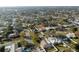 Aerial view showing home's location in a residential neighborhood at 960 43Rd Ne Ave, St Petersburg, FL 33703