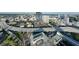 Aerial view showcasing building location and surrounding area at 1101 E Jackson St # 3601, Tampa, FL 33602