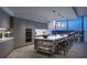 Modern kitchen with sleek cabinetry and city views at 1101 E Jackson St # 3601, Tampa, FL 33602