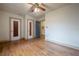 Hardwood floors and ample closet space in this bedroom at 1211 E Clifton St, Tampa, FL 33604