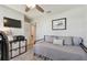 Multi-functional bedroom with a daybed and home office setup at 12143 Kingsley Trl, Parrish, FL 34219
