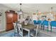 Open concept dining room with kitchen and Gathering room views at 12143 Kingsley Trl, Parrish, FL 34219