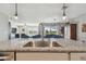 Modern kitchen with granite countertop and stainless steel sink at 12143 Kingsley Trl, Parrish, FL 34219