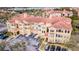 Aerial view of upscale community with pool, offering resort-style living at 2724 Via Murano # 631, Clearwater, FL 33764