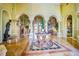 Elegant lobby with marble floors and high ceilings at 2724 Via Murano # 631, Clearwater, FL 33764
