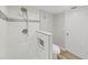 Clean bathroom with a walk-in shower and updated fixtures at 2866 Countrybrook Dr # 15, Palm Harbor, FL 34684