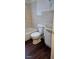 Bathroom with white vanity, toilet and tub at 301 3Rd Sw Ave, Largo, FL 33770