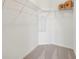 Large walk-in closet with wire shelving at 31548 Ancient Sage Rd, Wesley Chapel, FL 33545