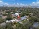 Aerial view showcasing home's location and neighborhood at 3213 W Fair Oaks Ave, Tampa, FL 33611