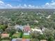 Aerial view of the house and surrounding area at 3213 W Fair Oaks Ave, Tampa, FL 33611